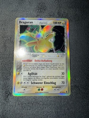 Pokémon dragoran holo - dragoran, rare