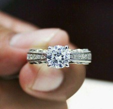 14K Weißgold schöner