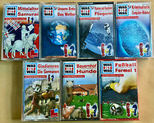 Auswahlangebot - 7 Was Ist Was MC/Hörspielkassetten - Stückpreis 1,99 €