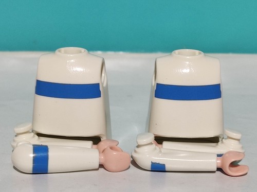 Playmobil körper weisse - x2,