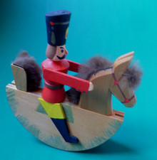 altes Seiffener Reiterlein OVP