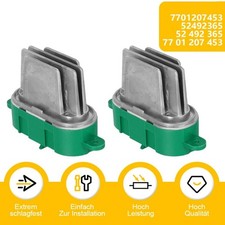 2x Heizung Gebläsewiderstand