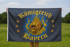 Königreich Bayern Flagge