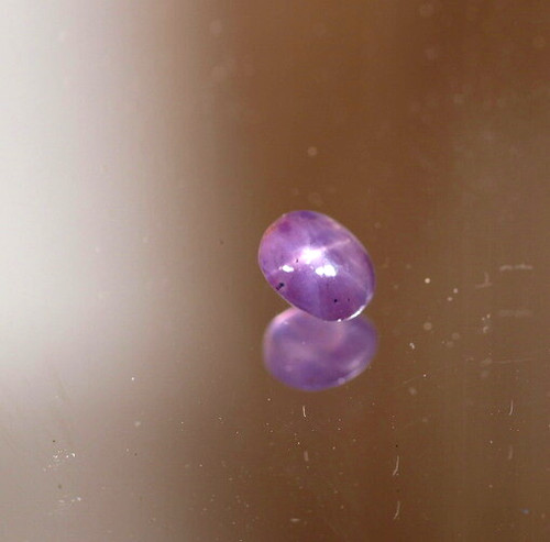 Rubin oval cabochon - 1,