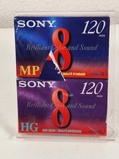 Sony Video 8 SEALED TWO Pack