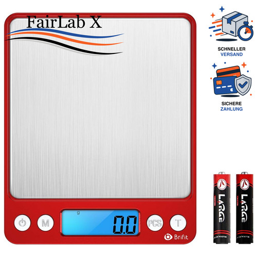 Küchenwaage digital 3kg 1g - küchenwaage, 0,1g