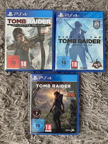 Ps4 tomb raider 3er set - ps4, 3er-set