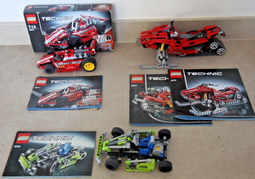 Lego technic rennwagen - rennwagen, /