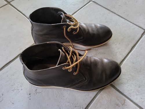 Red wing shoes - chukka, charcoal