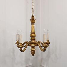 Antiker vergoldeter Holz