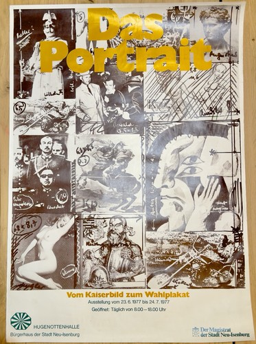 Das porträt plakat - das,