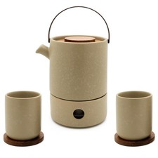 Steingut Teekannen Set 1.2