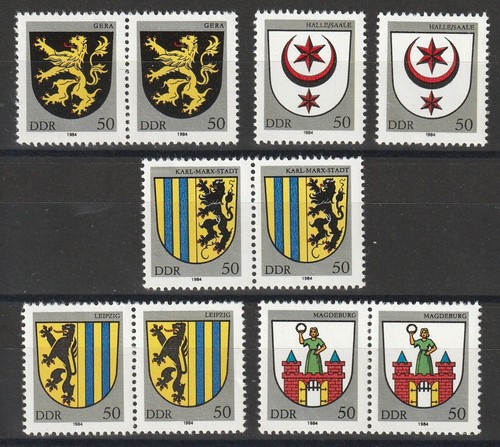 Ddr 1984 minr 2857 2861 - 1984, minr.