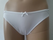 Damen Slips String Gr. 36/38 Weiß Hochwertige B Ware Marken Unterwäsche Lascana 