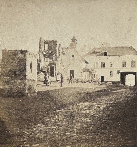 Belgique ferme hougoumont - belgique, d'hougoumont
