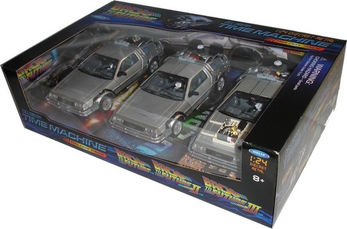 Welly delorean trilogy - delorean,