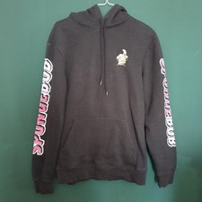 Spongebob Hoodie Kapuzenpullover schwarz Gr XS