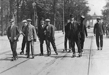 Germany Berlin Roller skating