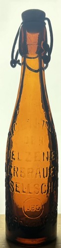 Alte bierflasche uelzener - c,
