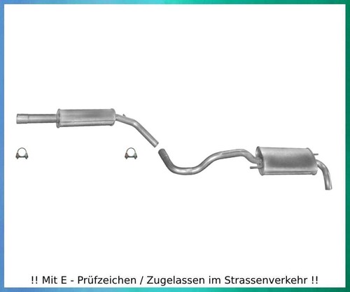 Auspuffanlage für polo 6n - für,