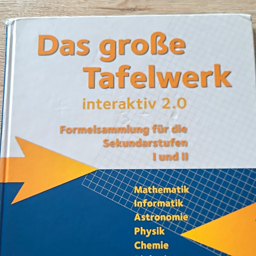 Cornelsen das große tafelwerk - cornelsen,