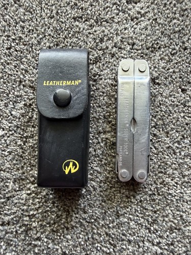 Leatherman super tool with - super,