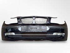 BMW 1er E81 E87 LCI Stoßfänger Stoßstange vorne BLACK SAPPHIRE METALLIC (475)