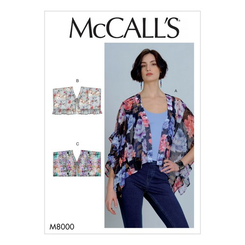 Mccalls schnittmuster m8000 - schnittmuster,