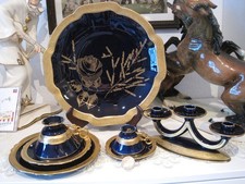 Porzellan Echt Kobalt  viel