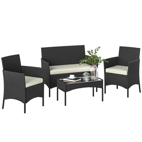 Gartenmöbel set poly - gartenmöbel, rattan
