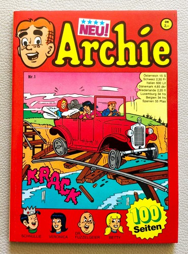 Archie taschenbuch 1 - »archie«,
