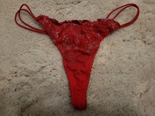 Tanga, Rot Transparent  Gr. 42