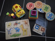 Kinder Spielzeug SET, Auto, Puzzle, Trommel