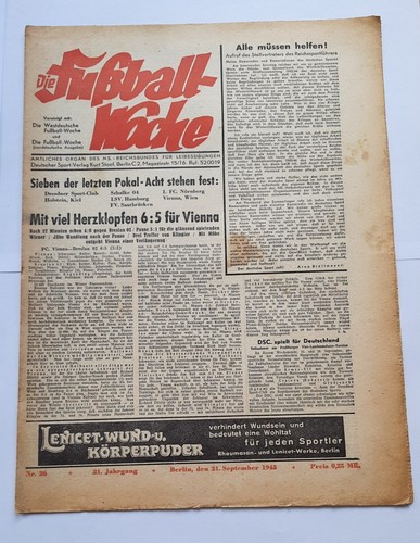 Die fußball woche 26 - nr.,