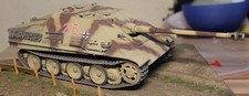 Maßstab 1:35 Tamiya Panzer V Jagdpanther mittel gebaut und gealtert