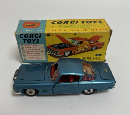 Vintage corgi toys 241 ghia - vintage,