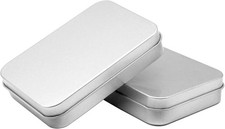 4 x Etui Blechdose mit Deckel