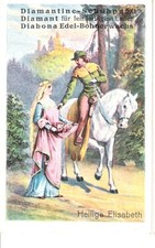 Diamantine - älteres Kaufmannsbild - Heilige Elisabeth - Bild 3 - gem. Abbildung