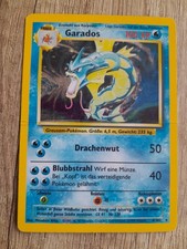 Pokemon Karte Garados Gyarados 6/102 Base Set Holo Rare TCG Deutsch