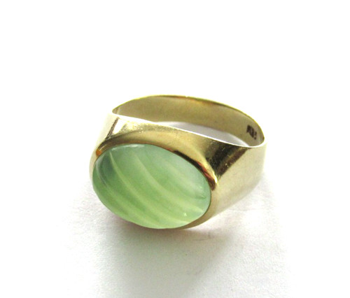 Antiker damenring aus gold - ,