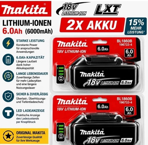 Original makita bl1860b - makita,
