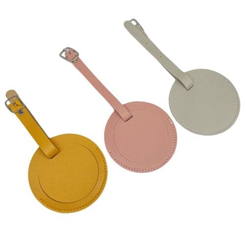 Rundes gepäck aus leder - rundes,