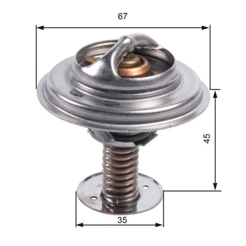Thermostat kühlmittel gates - thermostat,
