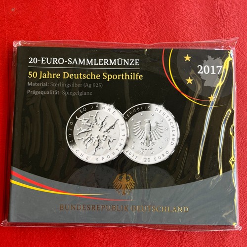 Euro sammlermünze brd 2017 - euro,
