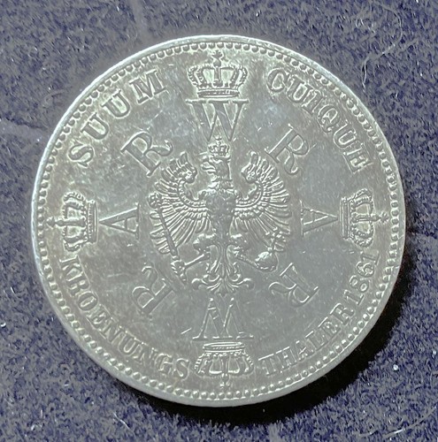 Silbermünze thaler - silbermünze,, 1