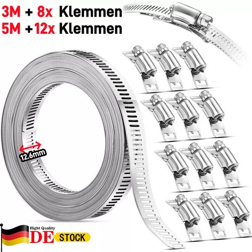 Schlauchschellen endlos - schlauchschellen,