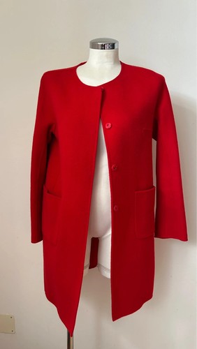 Wollmantel feuerrot