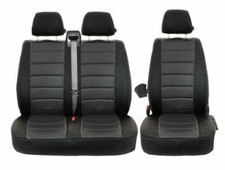 Seat Covers Faux Leather Black