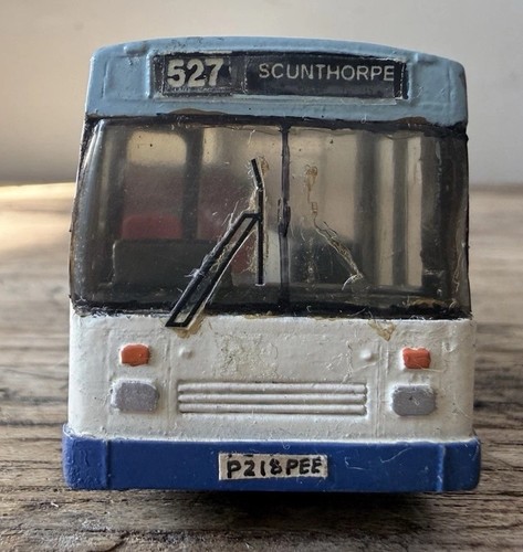 Vintage scratchbuilt resin bus - resin,