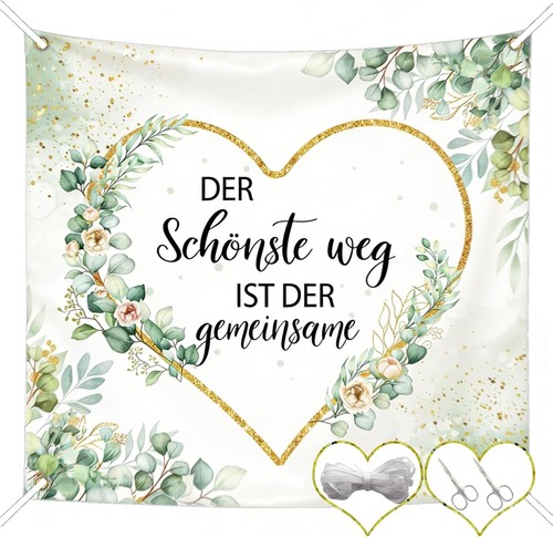 Hochzeitsherz zum